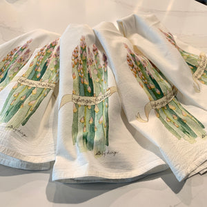 floursack towel asparagus