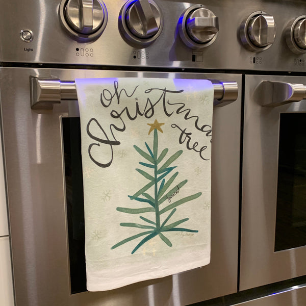 Oh Christmas Tree Flour Sack Towel